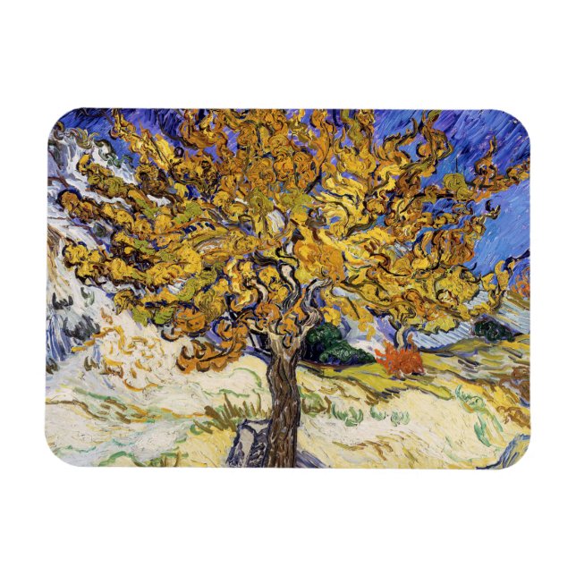 Ímã Vincent van Gogh - A Amoreira (Horizontal)
