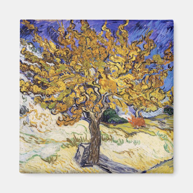 Imã Vincent van Gogh - A Amoreira (Frente)