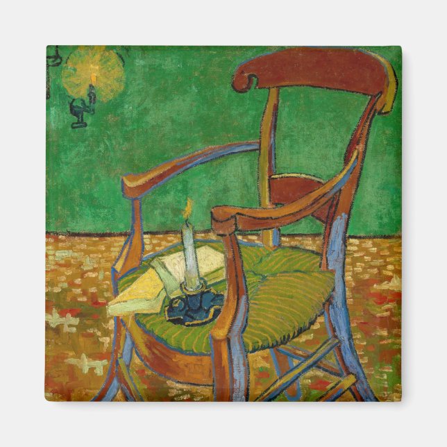 Imã Vincent van Gogh - A cadeira de rodas de Paul Gaug (Frente)