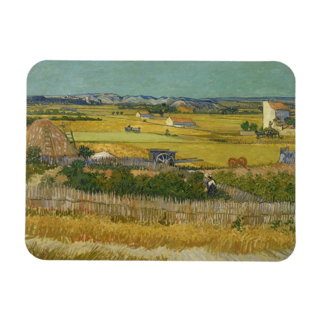 Ímã Vincent Van Gogh, A Colheita, De Oogst (Horizontal)