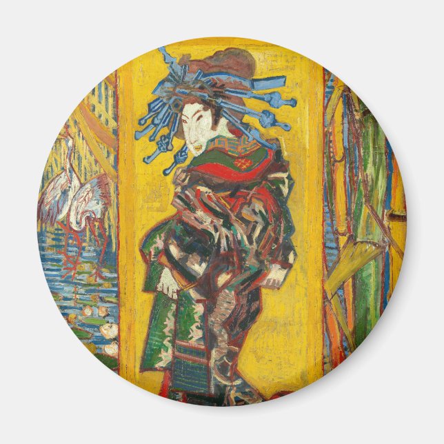 Imã Vincent Van Gogh A cortesã após Eisen (Frente)
