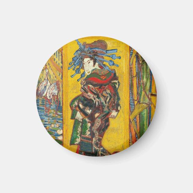 Imã Vincent Van Gogh A Cortesã após Eisen (Frente)