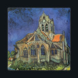 Imã Vincent van Gogh - A Igreja em Auvers<br><div class="desc">A Igreja de Auvers (1890) de Vincent van Gogh é uma pintura religiosa de Apos impressionismo fino e arquitetônica. Uma mulher caminhando em direção à capela da vila com belas janelas de vidro manchado. Uma cena de arquitetura diária. Sobre o artista: Vincent Willem van Gogh (1853-1890) era um pintor Post...</div>