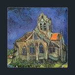 Imã Vincent van Gogh - A Igreja em Auvers<br><div class="desc">A Igreja de Auvers (1890) de Vincent van Gogh é uma pintura religiosa de Apos impressionismo fino e arquitetônica. Uma mulher caminhando em direção à capela da vila com belas janelas de vidro manchado. Uma cena de arquitetura diária. Sobre o artista: Vincent Willem van Gogh (1853-1890) era um pintor Post...</div>