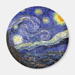 Imã Vincent Van Gogh - A Noite Estrelada Arte Fina