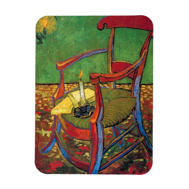 Ímã Vincent Van Gogh - A Poltrona de Paul Gauguin (Vertical)