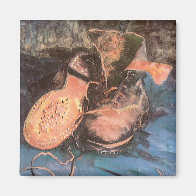 Imã Vincent van Gogh - A Vida Estática com um Par de C (Frente)