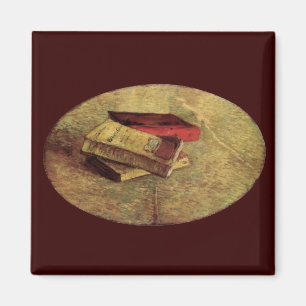 Imã Vincent van Gogh - Ainda vive com três livros