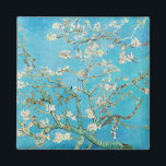 Imã Vincent van Gogh - Almond Blossom<br><div class="desc">Flor de amêndoa / Ramificações com Flor de Amêndoa - Vincent van Gogh,  Oil on Canvas,  1890</div>