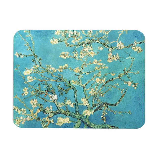 Ímã Vincent van Gogh Amendoeira em Flor (Horizontal)
