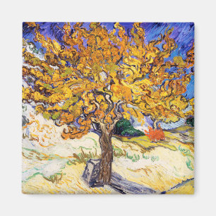 Imã Vincent Van Gogh Árvore de Amora Arte Fino