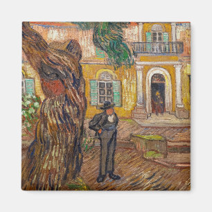 Imã Vincent Van Gogh - Asilo de Saint-Paul em Saint-Ré