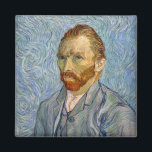 Imã Vincent Van Gogh - Autorretrato<br><div class="desc">Autorretrato/Retrato do artista/Retrato de l'artiste por Vincent Van Gogh em 1889</div>