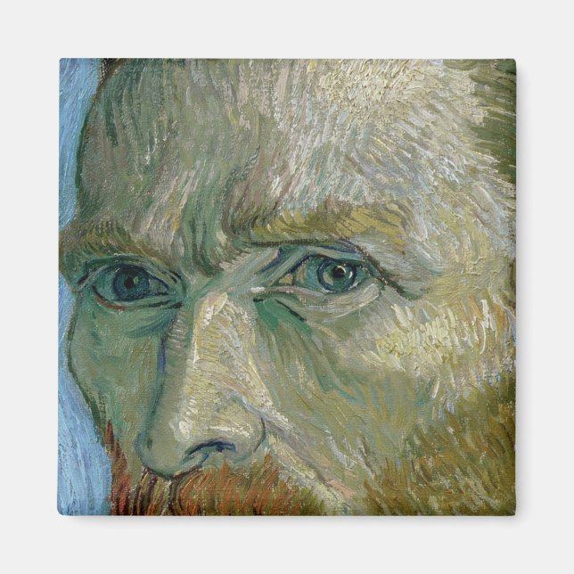 Imã Vincent van Gogh | Autorretrato, 1889 (Frente)