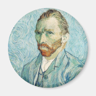 Imã Vincent Van Gogh Autorretrato Azul