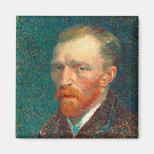 Imã Vincent Van Gogh autorretrato com roupa fina