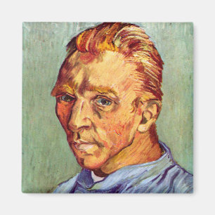 Imã Vincent Van Gogh autorretrato sem arte a barba