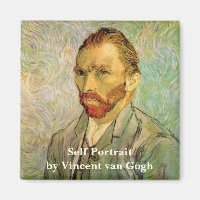 Vincent van Gogh Autorretrato, Vintage Fine Art
