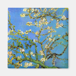 Imã Vincent Van Gogh - Blossoming Almond Tree Fine Art