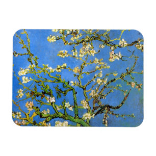 Ímã Vincent Van Gogh - Blossoming Almond Tree Fine Art