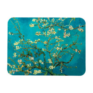 Ímã Vincent Van Gogh Brilhante Arte Floral de Almond T