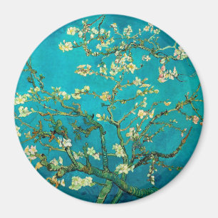Imã Vincent Van Gogh Brilhante Arte Floral de Almond T