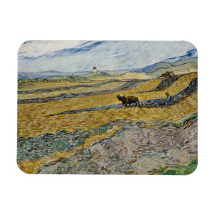 Ímã Vincent Van Gogh, Campo fechado com Plowman