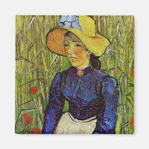 Imã Vincent van Gogh - Camponesa com Chapéu de Palha