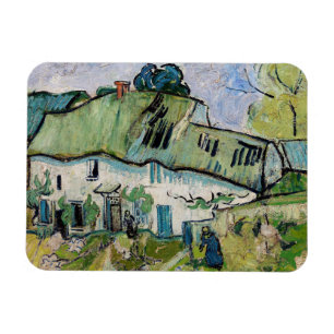 Ímã Vincent van Gogh - Casa de Campo com Duas Figuras