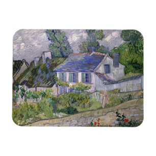Ímã Vincent van Gogh - Casas em Auvers