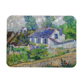 Ímã Vincent van Gogh - Casas em Auvers
