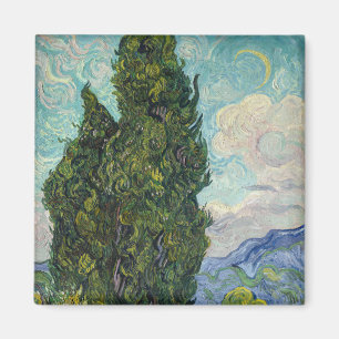 Imã Vincent van Gogh - Ciprestes