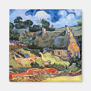 Imã Vincent Van Gogh - Cottages Thatags Em Cordeville