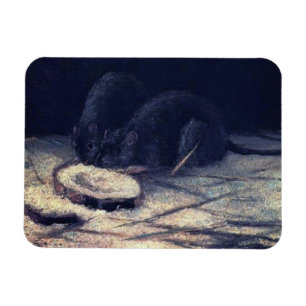 Ímã Vincent Van Gogh - Dois Ratos - Rat Lover Fine Art