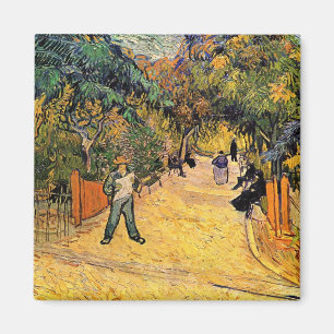Imã Vincent van Gogh - Entrada do Parque Público, Arle
