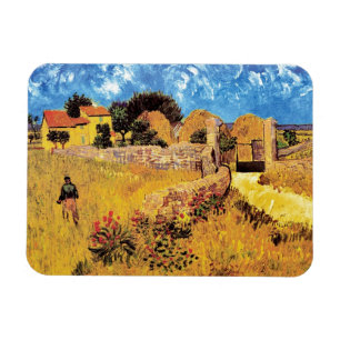 Ímã Vincent Van Gogh - Farmhouse In Provence Fine Art