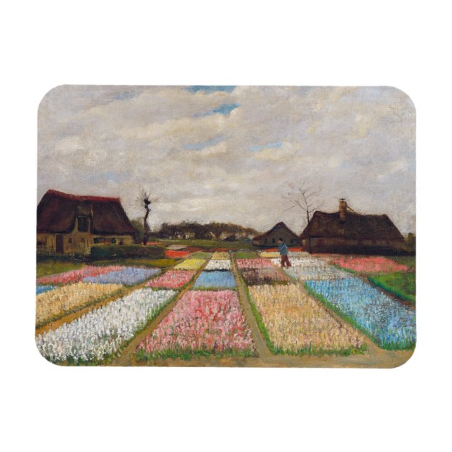 Ímã Vincent van Gogh - Flores na Holanda (Horizontal)