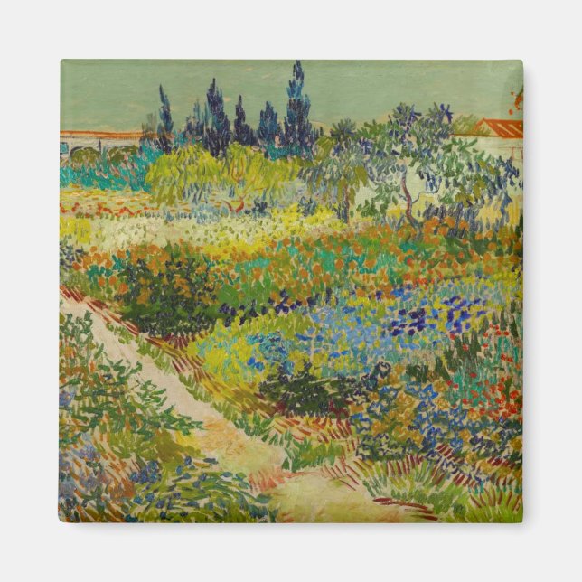 Imã Vincent Van Gogh Garden em Arles (Frente)