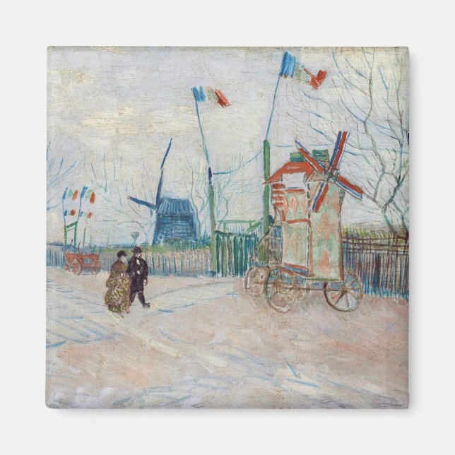 Imã Vincent van Gogh - Impasse des Deux Freres (Frente)