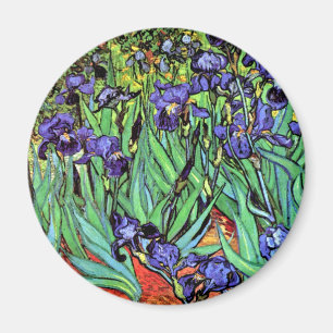 Imã Vincent Van Gogh - Íris - Amante de Flores Arte Fi