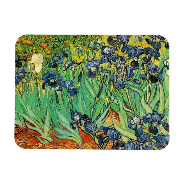 Ímã Vincent van Gogh,Irises (Horizontal)