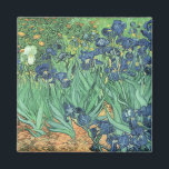 Imã Vincent van Gogh | Irlandeses, 1889<br><div class="desc">Irises,  1889 | por Vincent van Gogh | Art Location: J. Paul Getty Museum,  Los Angeles,  EUA | Artista neerlandês | Número de recolha de imagens: BAL40070</div>