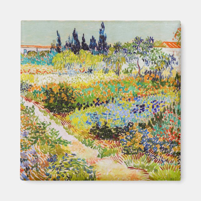 Imã Vincent van Gogh - Jardim de Arles (Frente)