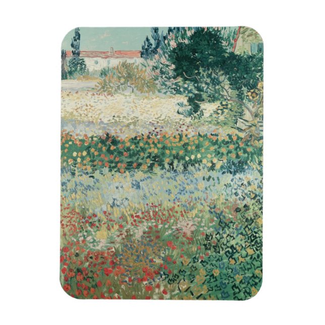 Ímã Vincent van Gogh | Jardim em Bloom, Arles, 1888 (Vertical)