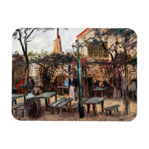 Ímã Vincent Van Gogh - La Guinguette em Montmartre
