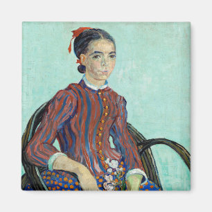 Imã Vincent van Gogh - La Mousme