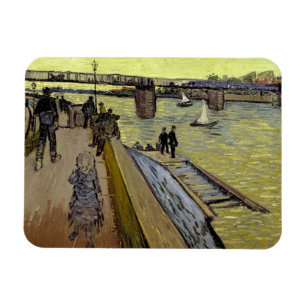 Ímã Vincent van Gogh Le Pont de Trinquetaille Arles