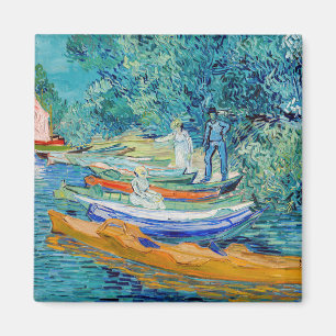 Imã Vincent van Gogh - Margem do Oise em Auvers