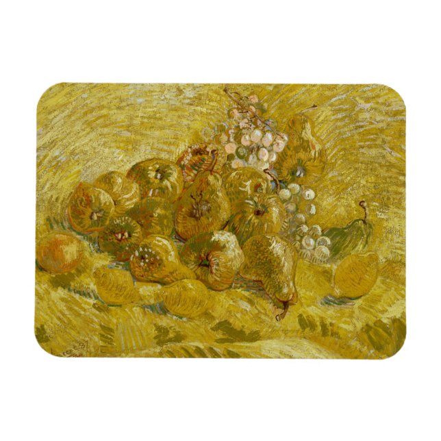 Ímã Vincent van Gogh - Marmelos, Limões, Peras (Horizontal)