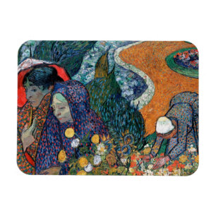 Ímã Vincent Van Gogh - Memória do Jardim em Etten
